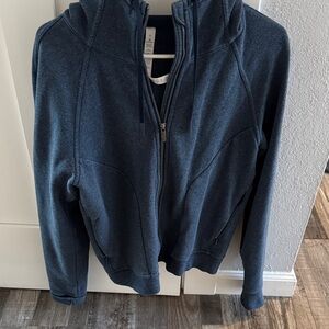 Lululemon Navy Blue Zip-Up Hoodie size 10